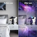 Miniatyrbillede 4 af 4: Astronaut Galaxy Projektor Stjernehimmel Natlampe, Astronaut Stjerneprojektor Med Nebulosa, Timer Og Fjernbetjening, Stjernelampe Til Soveværelse Og Loft