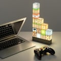 Miniatyrbild 2 av 5: Minecraft Nattlampa Byggklossar Skrivbordslampa USB-driven˜QD
