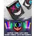 Miniatyrbilde 3 av 4: \"QD\" Halloween Maske LED Maske & hansker i flere lysmoduser