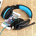Miniatyrbillede 2 af 4: /QD/Gaming Headset - G9000 - 7.1 Surround - Indbygget mikrofon - Blå og sort LED