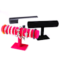 Miniatyrbilde 5 av 5: T-stativ, armbåndsdisplay, smykkeholder, T-bar displayholder