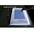 Miniatyrbilde 3 av 4: LED-lysplatte/-tegnebrett A3 lysbord med USB_qq
