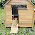 Miniatyrbild 3 av 5: [QD] Timer hönshusdörr - automatisk hönshusdörr med ljussensor - helt vattentät induktionsdörr för hönshus