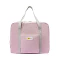 Hopfällbar resväska duffelväska toteväska handbagage (rosa)