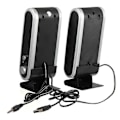 Miniatyrbilde 3 av 4: /QD/TEMPSA USB Datamaskinhøyttalere Stereohøyttalere for PC Laptop Notebook MP4 MP3 DC 5V