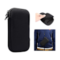 Miniatyrbilde 4 av 5: [QD] Universelt mobilfutteral i neopren - Beskyttende svart futteral Black Black