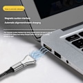 Miniatyrbild 4 av 5: QD-Typ C Magnetisk USB PD-adapter för Magsafe 2 Book Pro Plug Conv