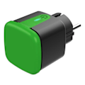 Miniatyrbillede 2 af 5: SMART H udendørs stik WiFi IP44 1xCEE 7/3 13A sort/grøn_qq