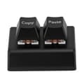 2-Button USB-C Programmable Keypad with Copy Paste for Gaming Office Media