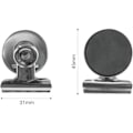 Pikkukuva 2 / 5: QU/Magneetit pidikkeillä / Pidikkeet, 8x magneettipidikkeet, pidikkeet naarmuuntumattomalla tarralla, jääkaappimagneetit pidikkeillä, vahvat magneetit, kotiin