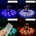 Miniatyrbillede 3 af 5: [QD] 20m LED Smart Strip Lys TV Baggrundsbelysning RGB Bluetooth Musiksynkronisering