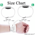Miniatyrbillede 5 af 5: [QD] Fitbit Charge 2 armbånd silikone 3-pak Sort/Grå/Hvid (S)