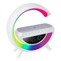 Miniatyrbild 2 av 3: Wireless Charger with Clock, Speaker and Color Changing Light