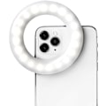 Miniatyrbillede 1 af 5: Selfie Ringlys, Lysclips til iPhone, Android og Laptopkamera | 3 Justerbare Lysindstillinger