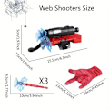 Miniatyrbillede 5 af 5: Spiderman Web Shooter til Børn - Skyder Sugkopper