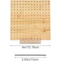Miniatyrbilde 2 av 5: Blokkeringsbrett, Blokkeringsbrett for Hekling, Kvadratiske Blokkeringsbrett for Strikke- og Hekleprosjekter Håndlaget Strikking med Trebase˜QD