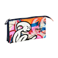 Pikkukuva 1 / 3: Kolminkertainen Carry-all El Niño Life is fun Monivärinen (22 x 12 x 3 cm)