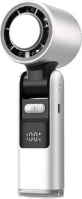Handheld Ice Fan - Med Kylfunktion - 4000 mAh - Vit - 1 st