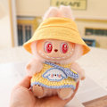 Miniatyrbild 7 av 7: Monster Kläder Designer Lyx Labubu Kläder, Originala Labubu Outfits, Labubu Tillbehör för Popmart Nyckelring Dockor Pink hat sweater three-piece set