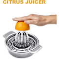 Miniatyrbillede 5 af 5: [QD] Citruspresser Manuel Citronpresser Rustfrit Stål 304 Multifunktionel Orange Håndpresser