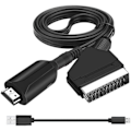 Miniatyrbild 1 av 4: \"QD\" Scart till HDMI-omvandlare, Allt-i-ett SCART till HDMI-adapter, 1080P