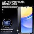 Miniatyrbillede 3 af 4: \"QD\" 2 stk. til Samsung Galaxy A55 5G Hærdet Glas Skærmbeskytter med Kamera Linsebeskytter