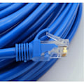 Miniatyrbillede 3 af 5: QD-200 cm Cat5e 1000 Mbps Ethernet / Netværkskabel - Blå blue 34