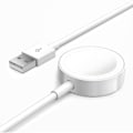 Miniatyrbilde 1 av 3: [QD] Kompatibel med Apple Watch magnetisk ladekabel for iWatch Series Ultra SE 8 7 6 5 4 3 2 1 Watch lader 1m lang