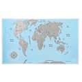 Miniatyrbilde 2 av 4: Skrapekart Verdenskart / Scratch Map - 88x52cm_QQ