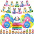 Miniatyrbild 1 av 5: 34-piece Easter Decoration Set, Easter Theme Party Balloons, Easter Decoration Balloon Set, Easter Banner Decoration for Kids{hh}[YFL] E
