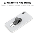 Miniatyrbillede 3 af 5: [QD] Push-pull mobiltelefon ringholder - sort