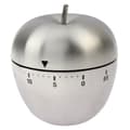 Egg timer / Timer / Kitchen timer - Apple Silver silver