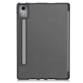 Miniatyrbillede 3 af 3: \"QD\" Etui til Lenovo Idea Tab Pro Tri-Fold Stativ Cover med penholder - Grå