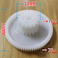 Miniatyrbillede 3 af 5: \"QD\" 3 stk. Husholdnings Kødhakker Plastgear Udskiftning S/M/L Gear til Husholdnings Kødhakker Reparation