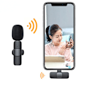 Miniatyrbillede 3 af 3: Trådløs mikrofon til iPhone iPad, lavaliermikrofon Apple