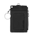 Pikkukuva 1 / 5: PU-nahkakortti Luottokorttikotelo Kolikkokukkaro Lompakko Avaimenperä musta app. 11.8x7.5cm/4.65x2.95'' black