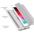 Miniatyrbilde 2 av 5: [QD] Smart Case kompatibel med iPad Air 3 10.5 \", Gjennomsiktig Matt Bakside Magnetisk Deksel med Auto Sleep/Wake-sølv