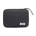 Miniatyrbilde 1 av 5: Reisekabelveske Organizer Lader Oppbevaring Elektronikk USB-etui Black