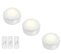 LED-spotlight med fjärrkontroll 3-pack