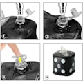 Miniatyrbillede 4 af 5: QU)Vatten Kettlebell 5 kg, 2 stk., Blød Kettlebell, Rejse Kettlebells