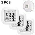 Miniatyrbild 3 av 4: \"QD\" Pack Inomhustermometer Hygrometer Digital Hygrometer Rumstermometer för hemmet Hög noggrann temperatur