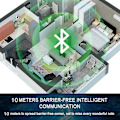 Miniatyrbilde 5 av 5: Bluetooth-sender og -mottaker Synlig USB 5.0 Bluetooth-adapter for PC TV-hodetelefoner