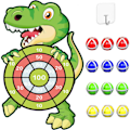 Pikkukuva 1 / 5: \"QD\" 29\" Dinosauruslelut Pojille, Tikka Barnleksaker 3-8 Vuotiaille Pojille 12 Tahmealla Pallolla