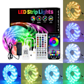 Miniatyrbild 2 av 3: 5 meter LED-remsa med RGB-ljusloop LED-remsa flerfärgad