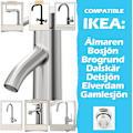 Miniatyrbild 3 av 5: Adapter för kranar M18.5 - M22 för Ikea, Grohe, Neoperl_qudddd