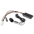 Pikkukuva 1 / 5: Bil Bluetooth 5.0 Aux-sisääntulo Äänikaapeli Mikrofoni Handsfree-adapteri 8-nastainen liitin Sylphy Tiida Genissille