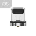 Miniatyrbilde 2 av 5: Roterende magnetisk kabel hurtiglading magnetlader mikro usb type c kabel