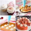 Miniatyrbillede 3 af 5: Tyllesæt – 24 stk. Sprøjte-tyller, Sprøjtepose Kobling – Cake Tool_qq