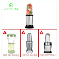 Miniatyrbild 1 av 5: QU.Blender Basväxel &amp; Blad Växel Ersättningsdelar för Magic 250W Blender Juicer Delar Tillbehör