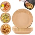 400-pack - AirFryer Papper - 16 cm Airfryer brun brown 400